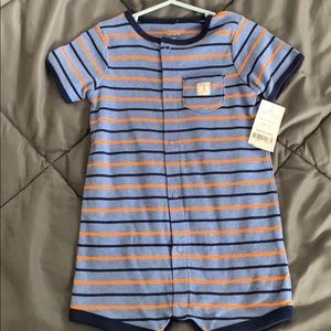 Striped Toddler Romper